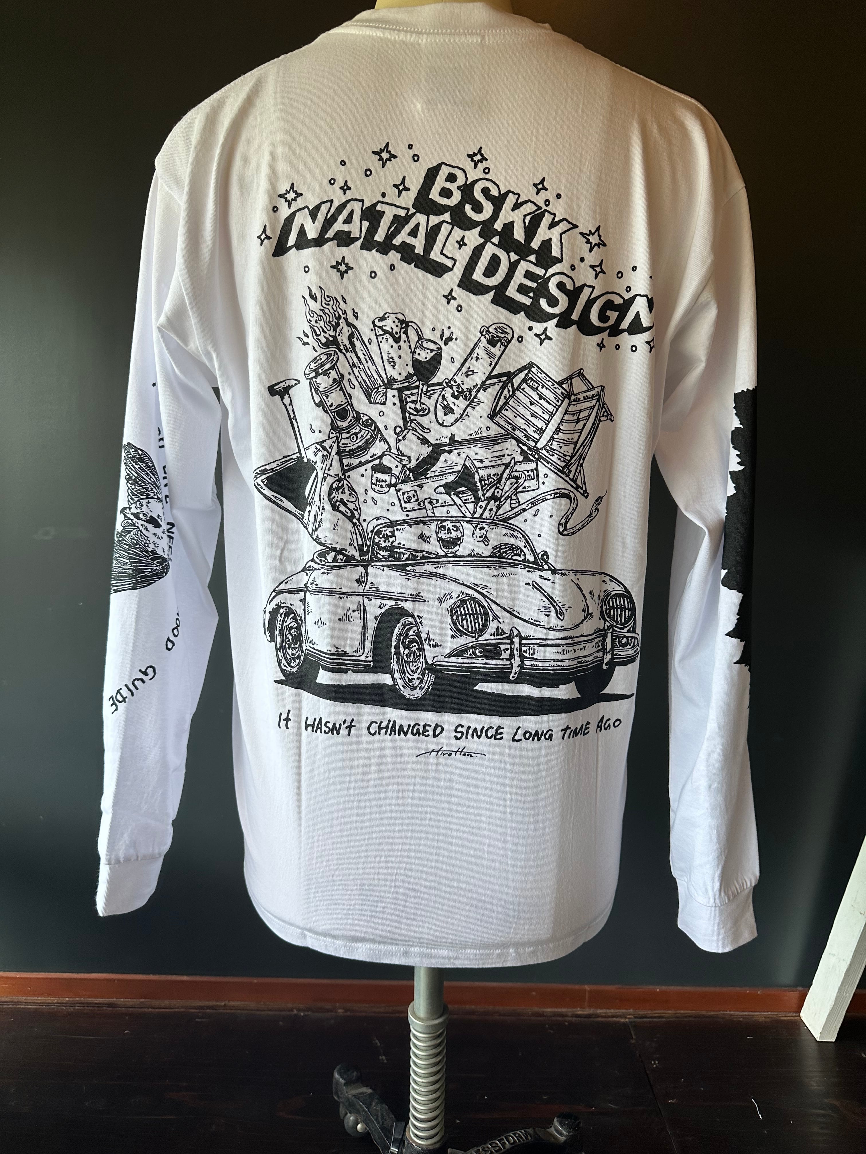 hirotton SP L/S TEE M size WHITE GOAT