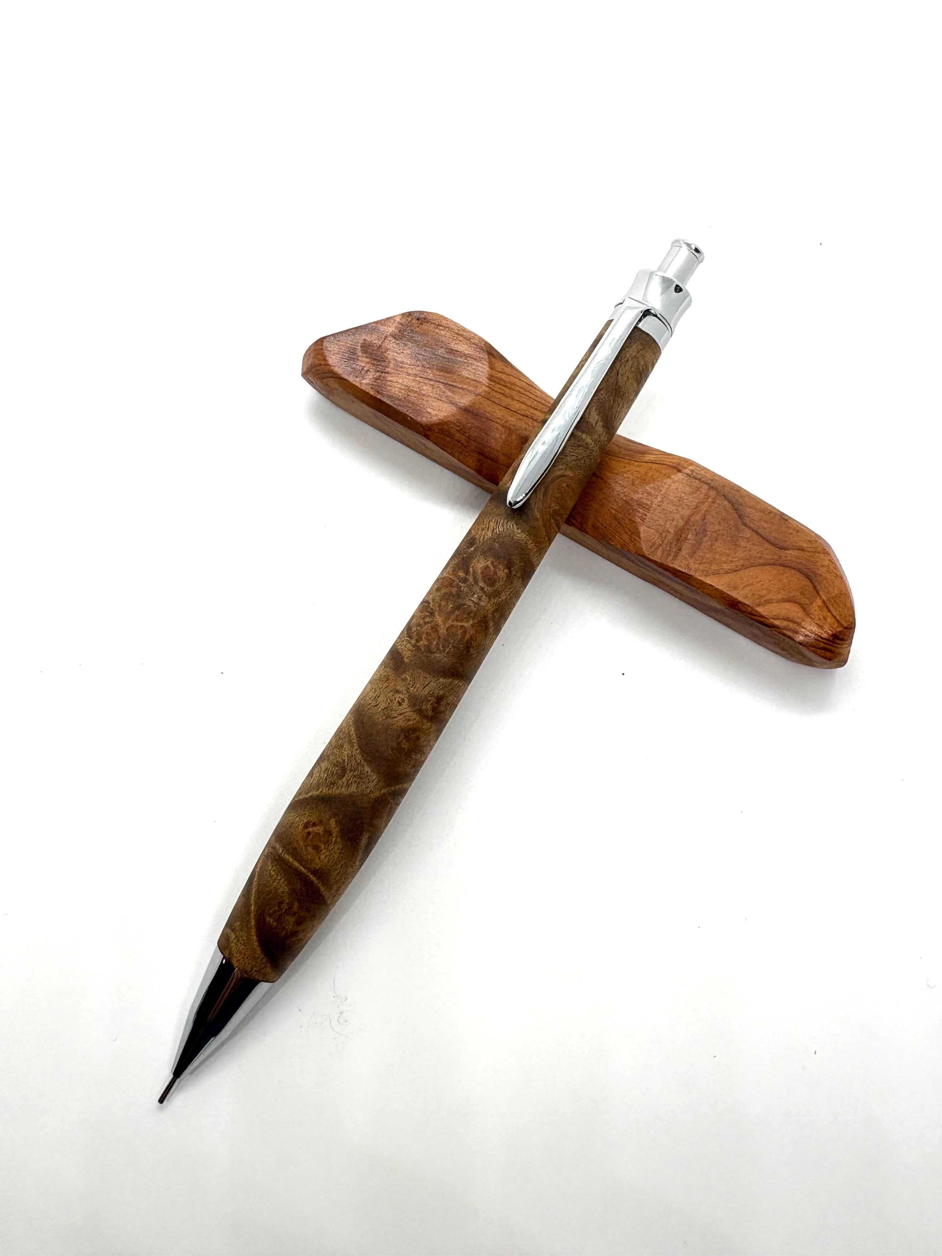 【美品】RED LINE シャープペンシル アンボイナ No.62 アンボイナオレンジ | RED LINE PENS