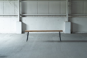 SK BENCH/ベンチ/クロカワ/オーク材/W1500mm/送料無料(北海道・沖縄・離島除く)