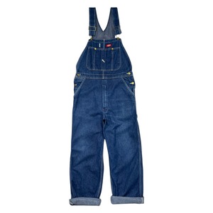 DICKIES DENIM OVERALL SIZE 34x32 (USED)