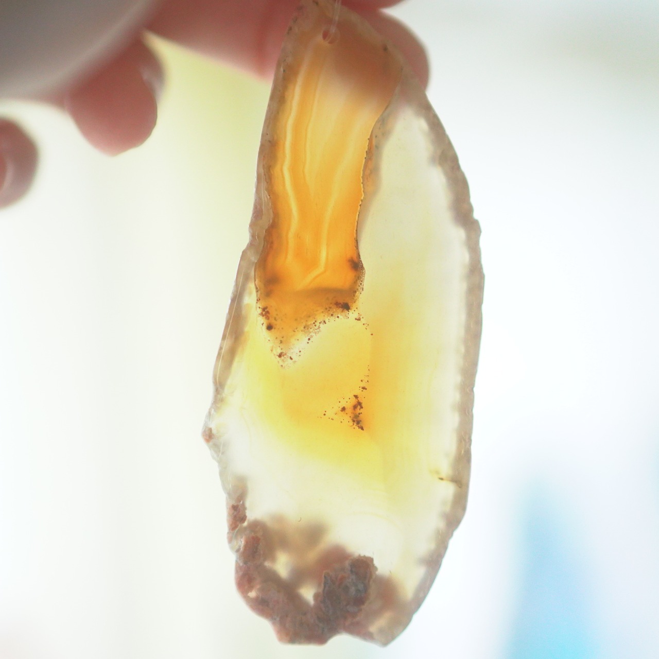 HIMAWARI 04 - アゲートヒーリングチャイム / Agate Sun Catcher Wind Chime 942