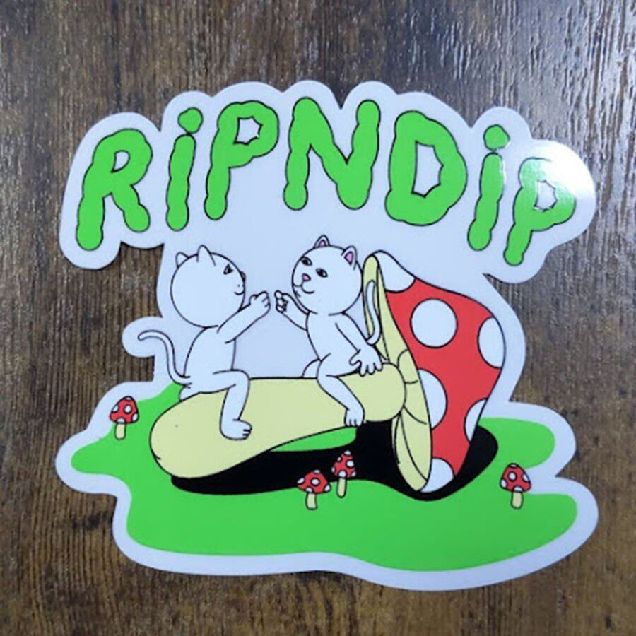rp-188】Rip N Dip Skateboard Sticker リップンディップ スケートボード ステッカー |  M&EARTH-skateboardstikers-