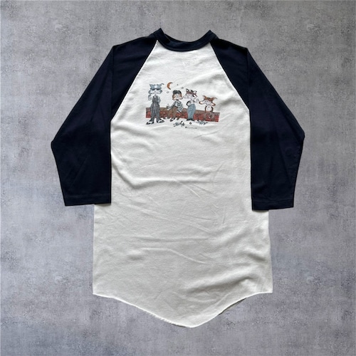 〜1980s Mazatlan Souvenir Raglan Sleeve T-shirt【高円寺店】