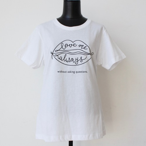 BUY JOY　リップデザインTシャツ（2カラー）ITALY：BUY-5013 ¥12,000＋tax