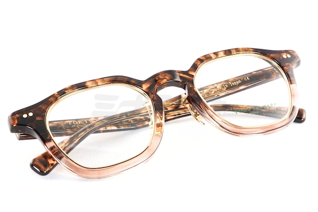 TOKIWA メガネ T-1980 Col.BRD ヘキサゴン 多角形 インナーメタル トキワ 鯖江 日本製 正規品-4枚目