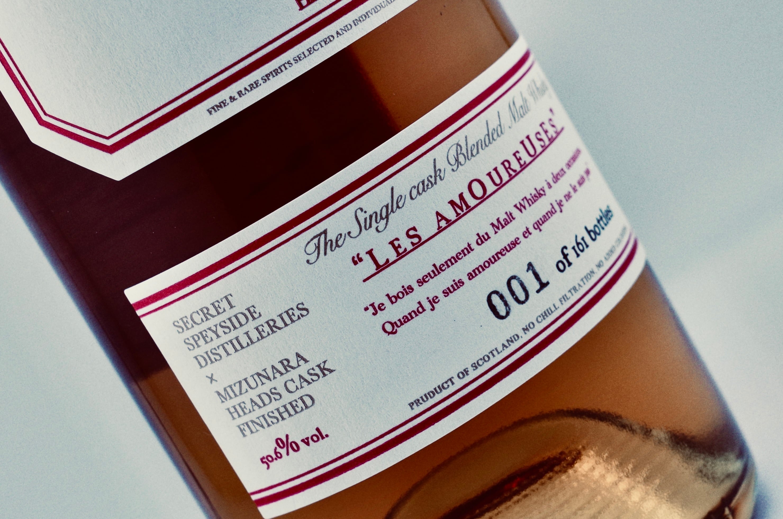 1994 レザムルーズ Les Amoureuses アムルーズ セラー保管 THE SINGLE CASK BLENDED MALT WHISKY 