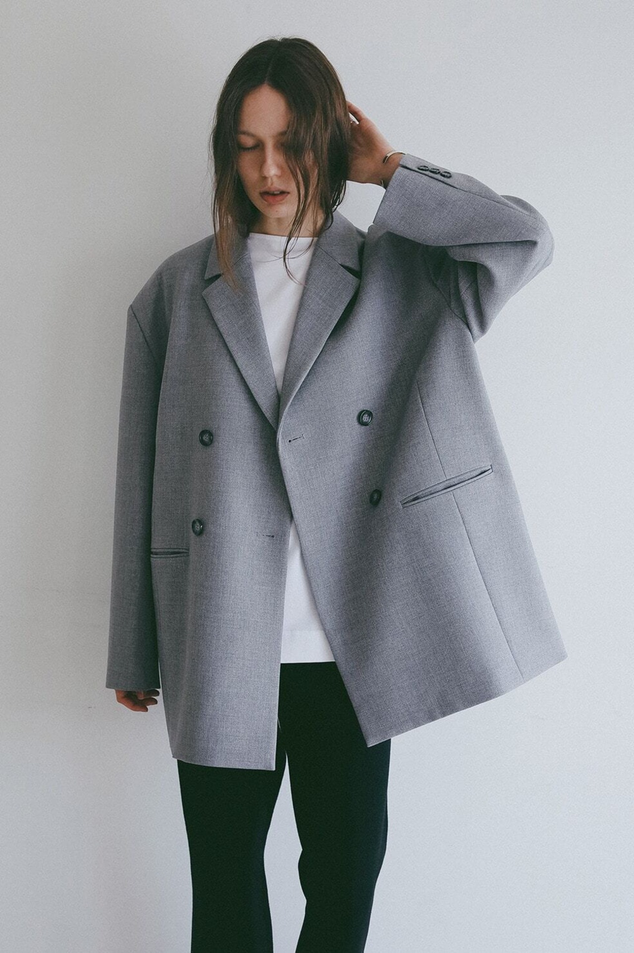 MANOF DOUBLE BREASTED OVER JACKET