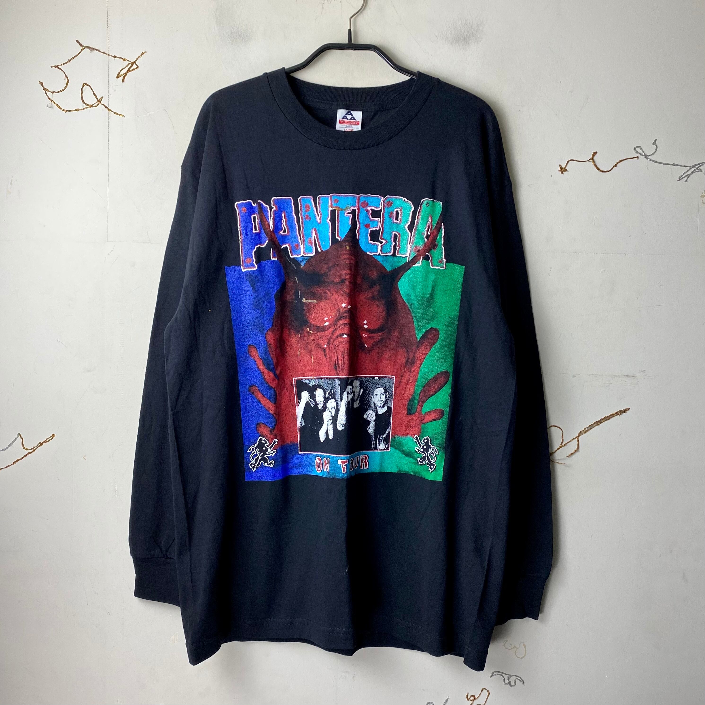 vintage 1990's PANTERA long sleeves music tee “smoking across