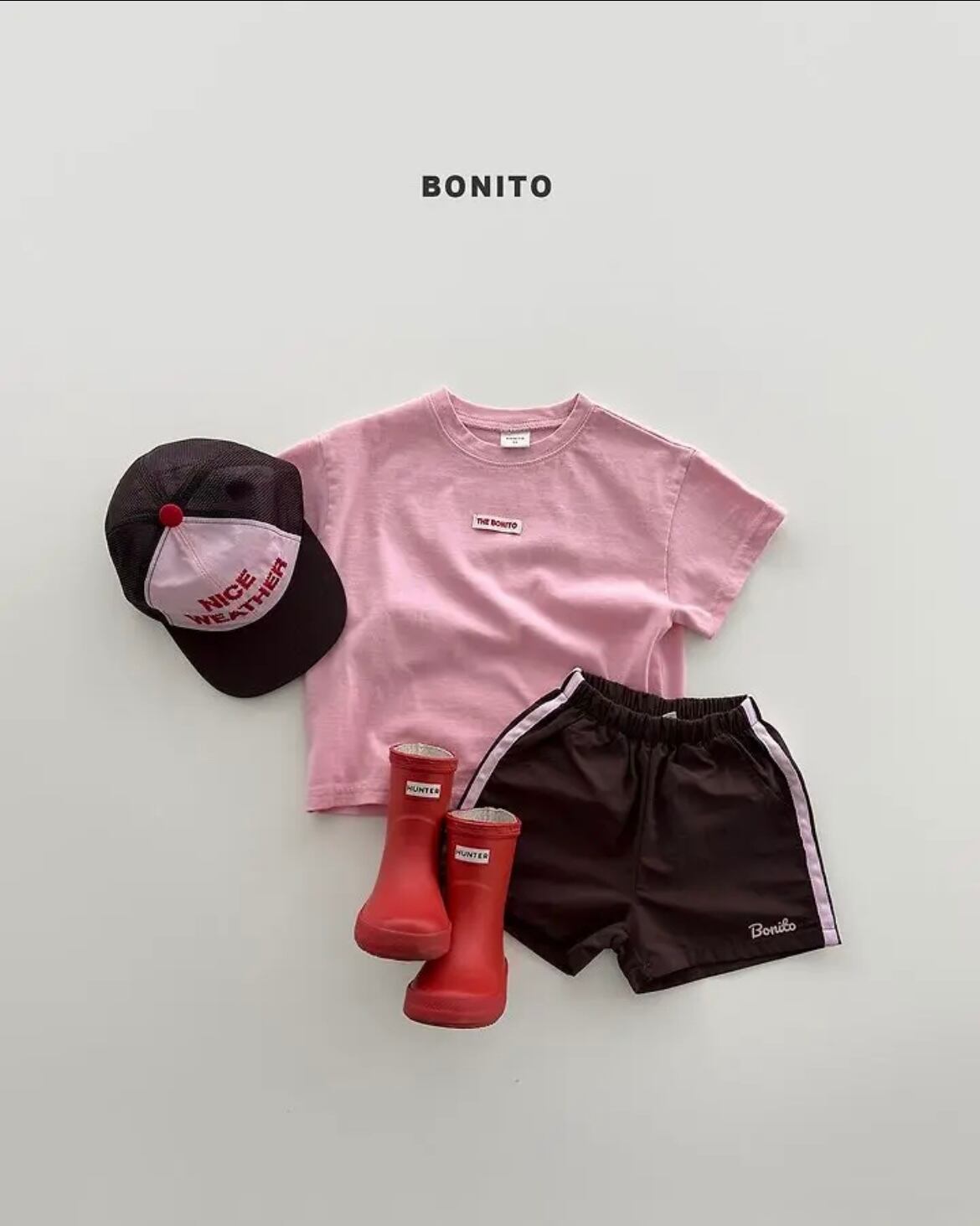 2ラインテープショーツ/BONITO