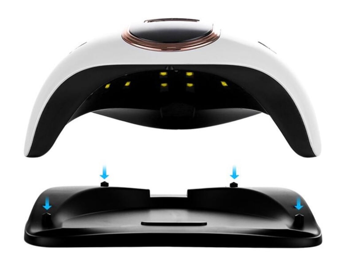 LED・UVネイルライト／LUCE UV/LED ジェルライト LUCE ルーチェ 充電式 アームスタンド取付対応