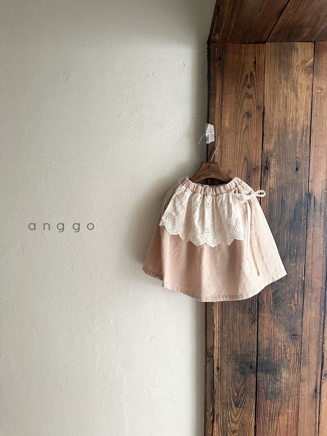 予約価格〉anggo latte skirt 33room 韓国子供服