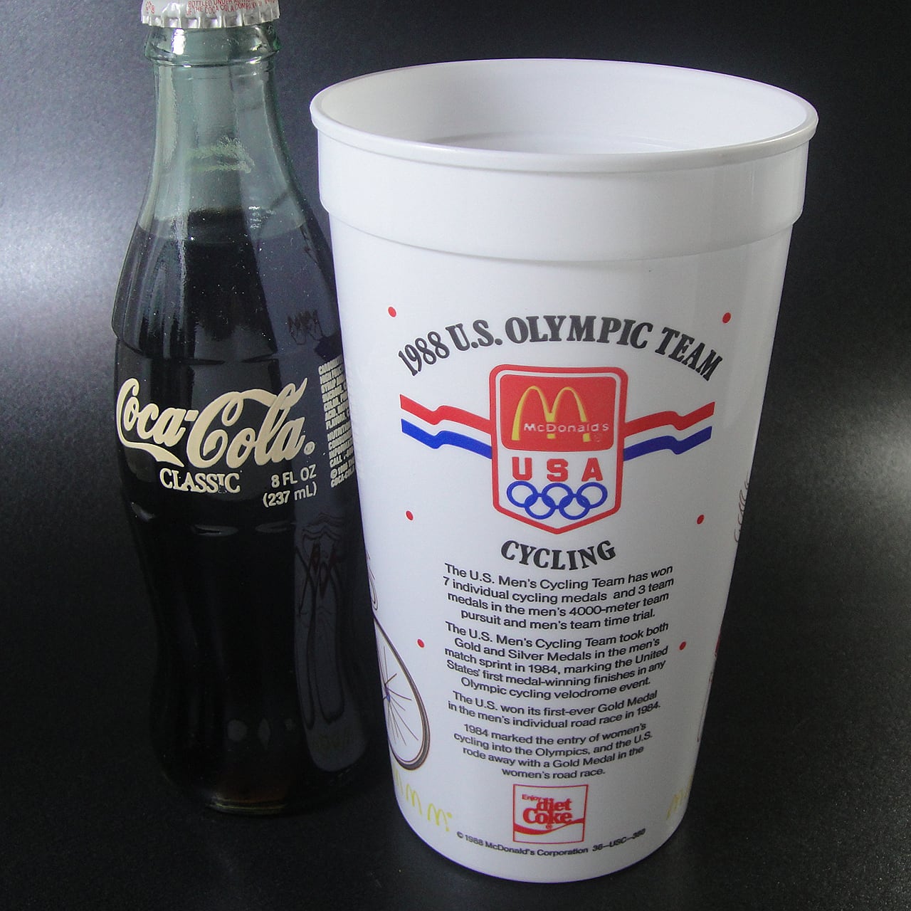 80'sアメリカ マクドナルド コカ・コーラ ソウルオリンピック記念