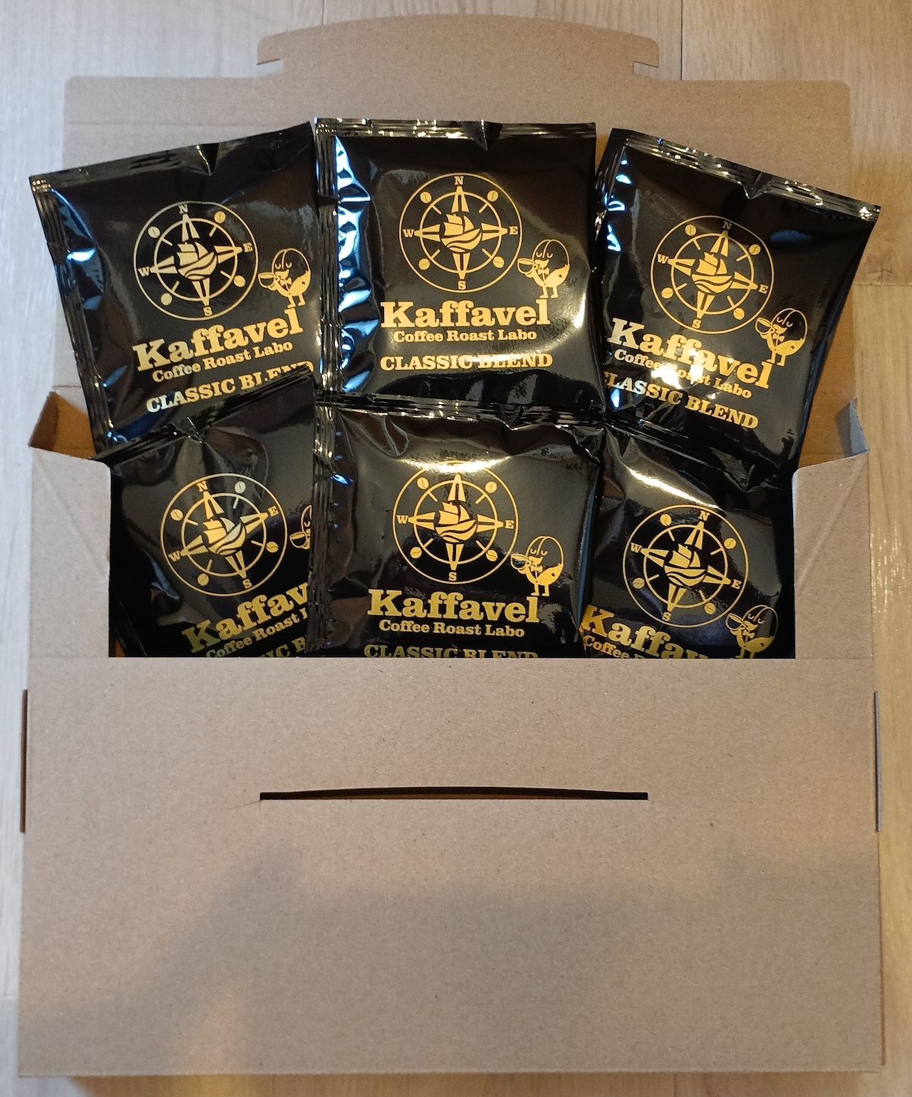 ドリップパックお試し便　Kaffavel Classic  Blend(カファベル 　クラッシック　ブレンド）