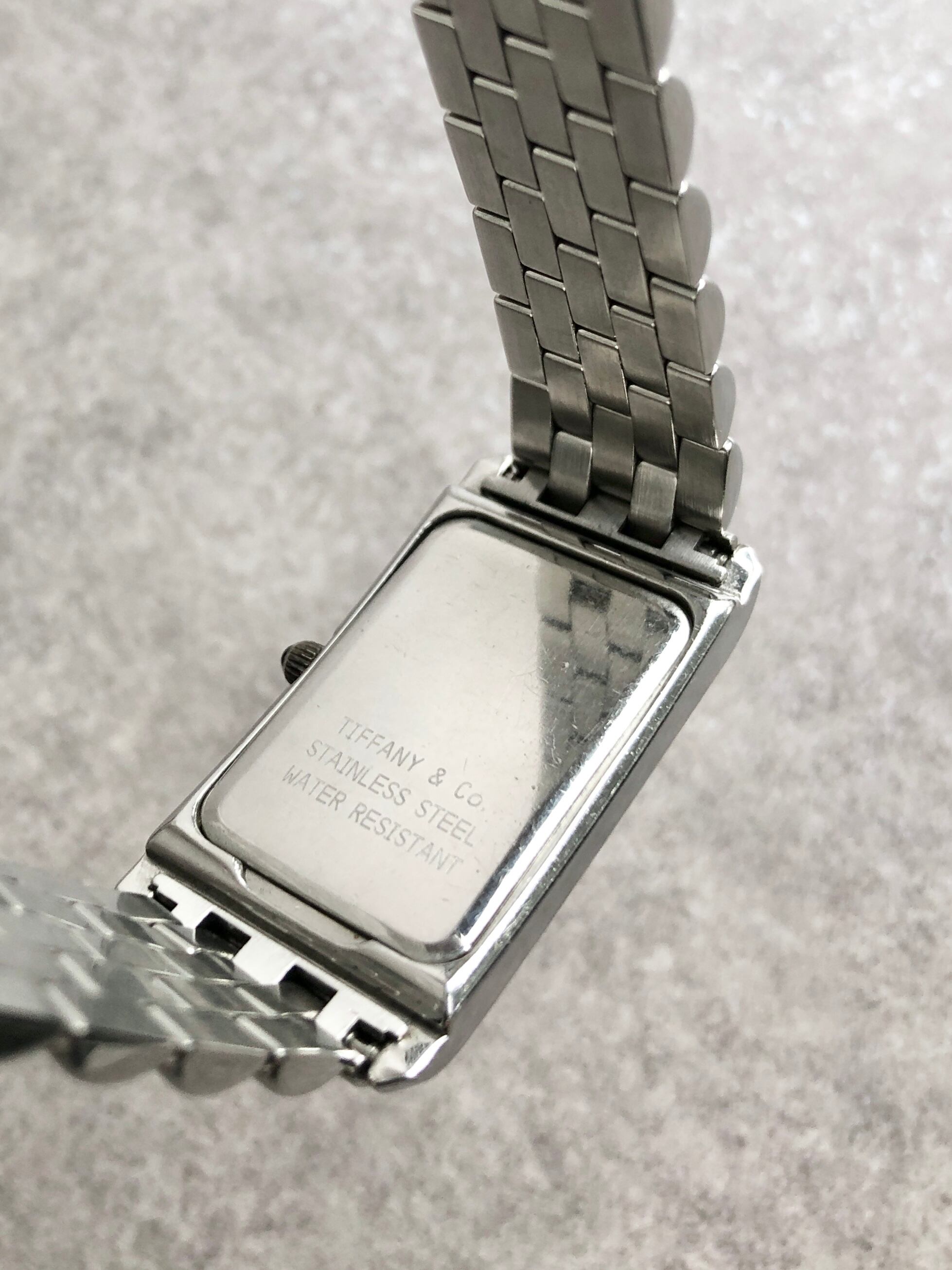 ティファニー　クラシックスクエアウォッチ　ステンレス 楽天市場】ティファニー クラシック スクエア 腕時計 ステンレス