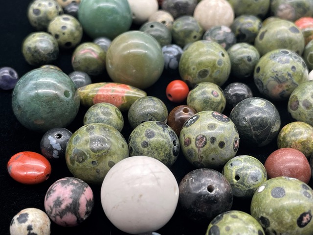 ハンドメイドビーズ素材セット（ジャスパー+α）