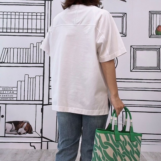 デイニテコリエ 　箔ロゴプリントT