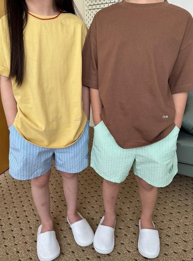 【取寄/韓国直送】OUR 26/SM ラウンジストライプパンツ｜夏服｜韓国子供服