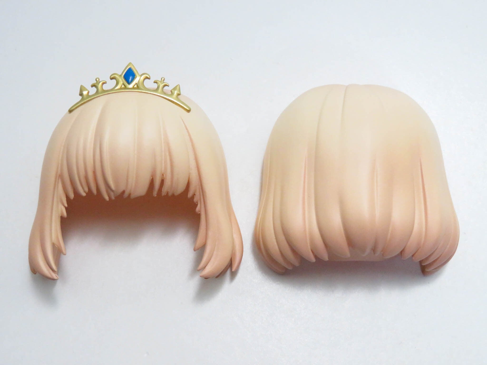 再入荷(A−ランク)【2346】 ミーア・ルーナ・ティアムーン 髪パーツ ボブヘアー ねんどろいど