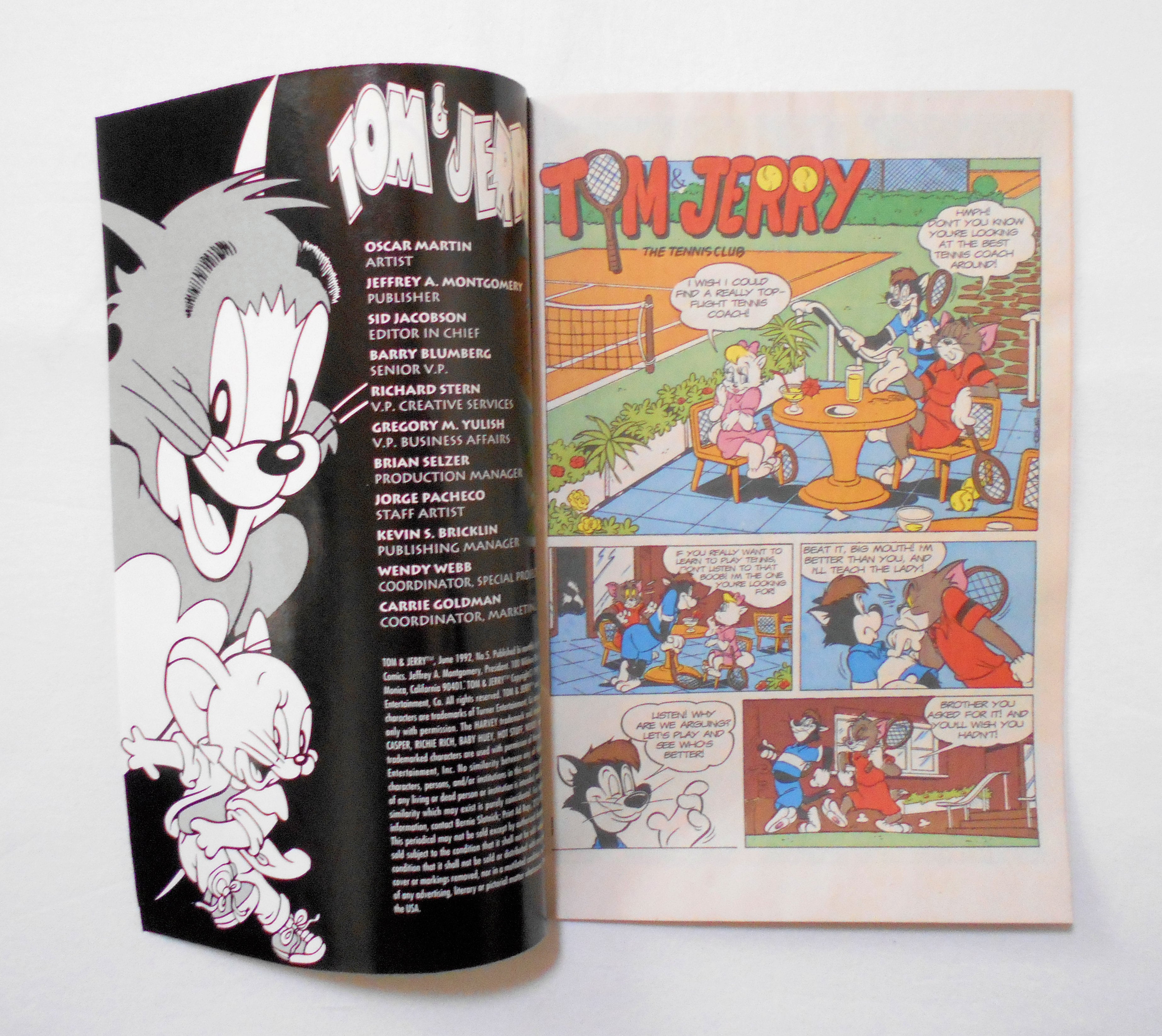 トムとジェリーのエピファニー　2007 レア　フェーブ　ヴィンテージ　アメコミ TOM AND JERRY トム＆ジェリー/トムとジェリー】 VOL.2 NO.5 HARVEY