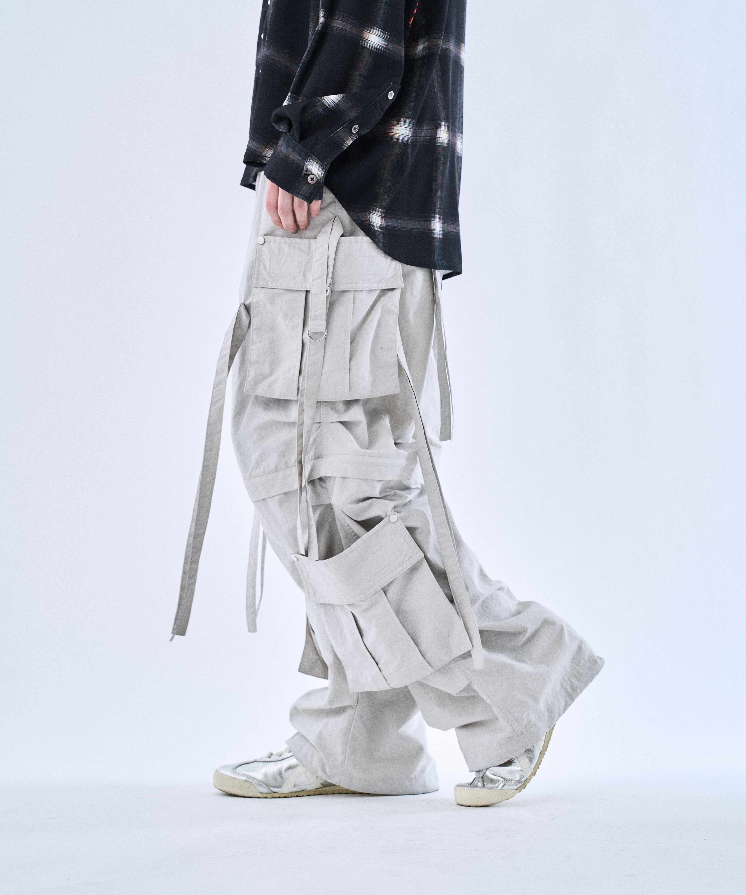 PHILTHEORY /2way Techno pant /light gray | Connecter Tokyo by