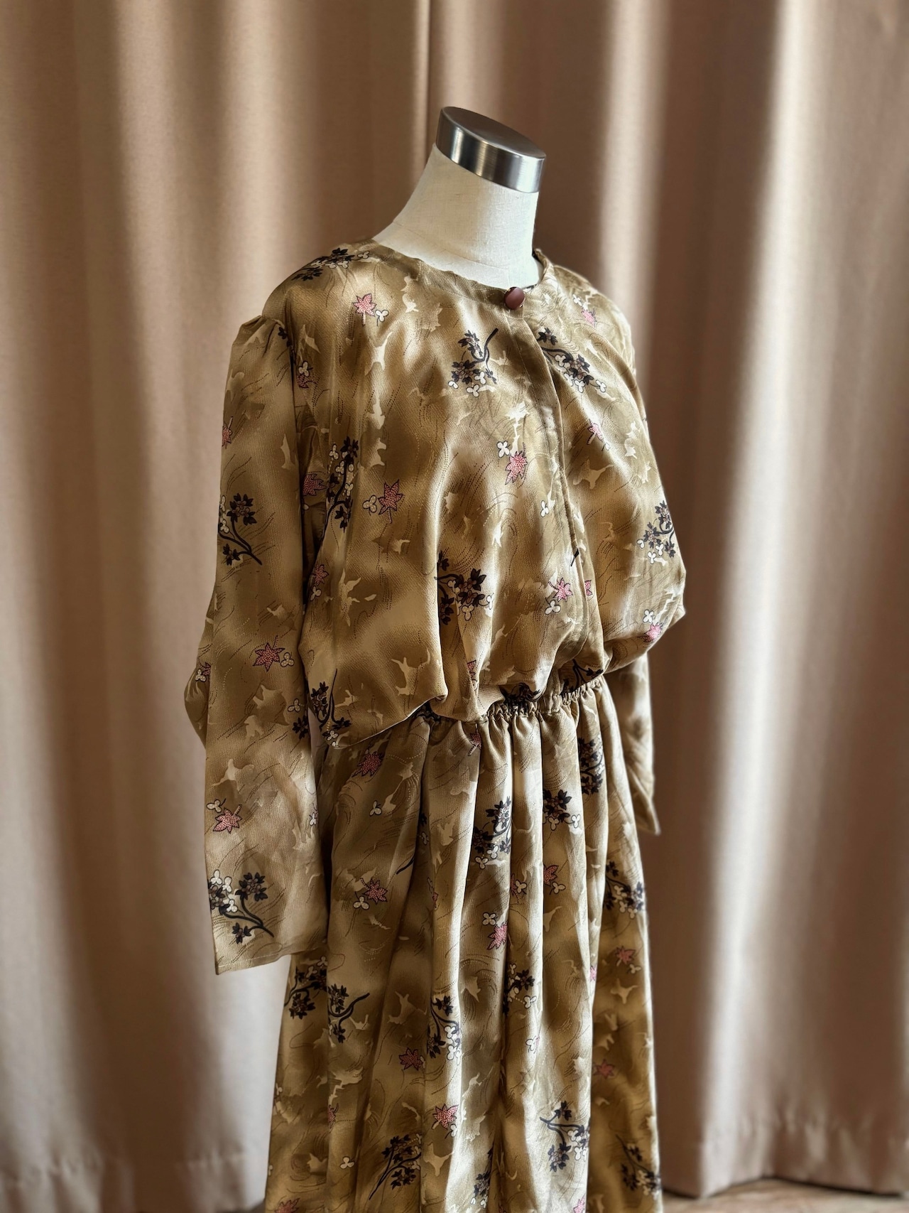 autumn color import maxi dress-4862-8