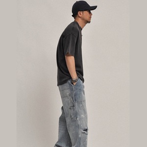 ヘビーウェイト エンブロイドTee A2163