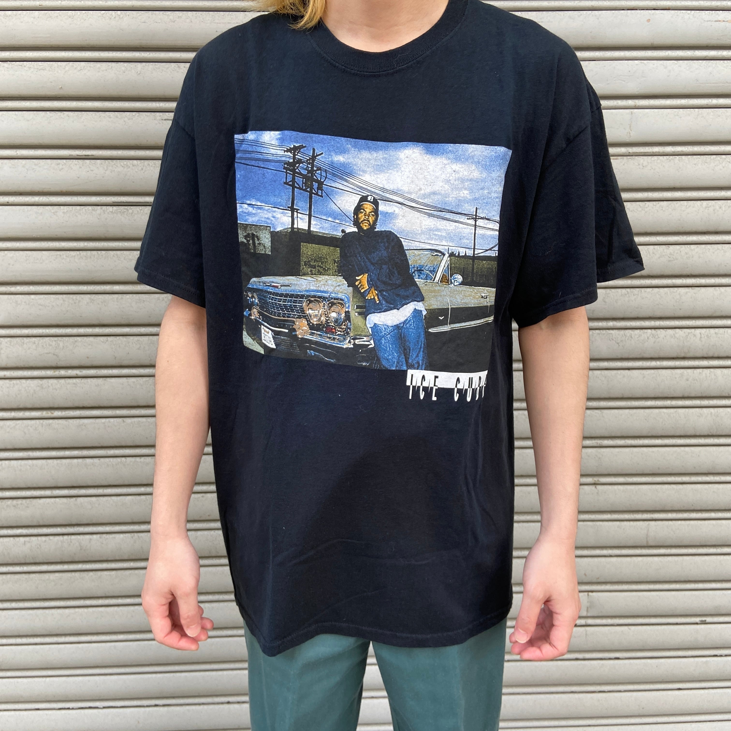 ICE CUBE アイスキューブ ラップTシャツ XL 黒 ラッパー | 古着屋 Uan