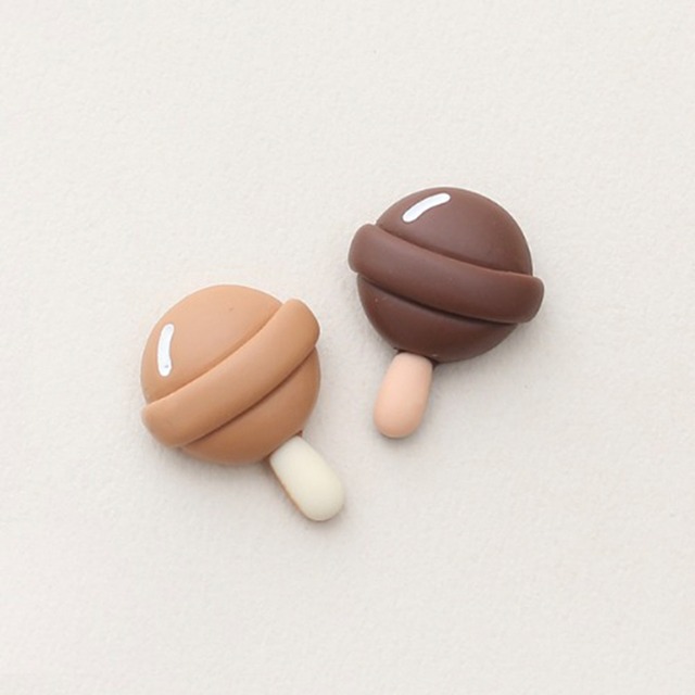 チョコキャンディーのデコパーツ(1個)【DE-5211】