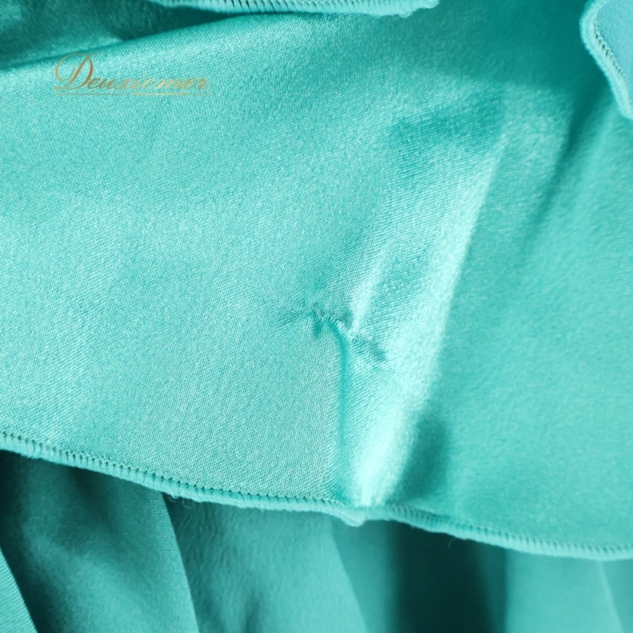 フラメンコ 衣装 ソニアジョーンズ SONIA JOHNES ファルダ スカート 緑 青 フリル ハイウエスト ボランテ フリル レース グリーン系 ブルー系 ダンス パーティ 発表会 フラメンコスカート フリルスカート ボリュームスカート 青緑系 ダンス衣装 ボランテ フリル付き ステージ衣装 発表会衣装 ハイウエストスカート レディーススカート おしゃれ