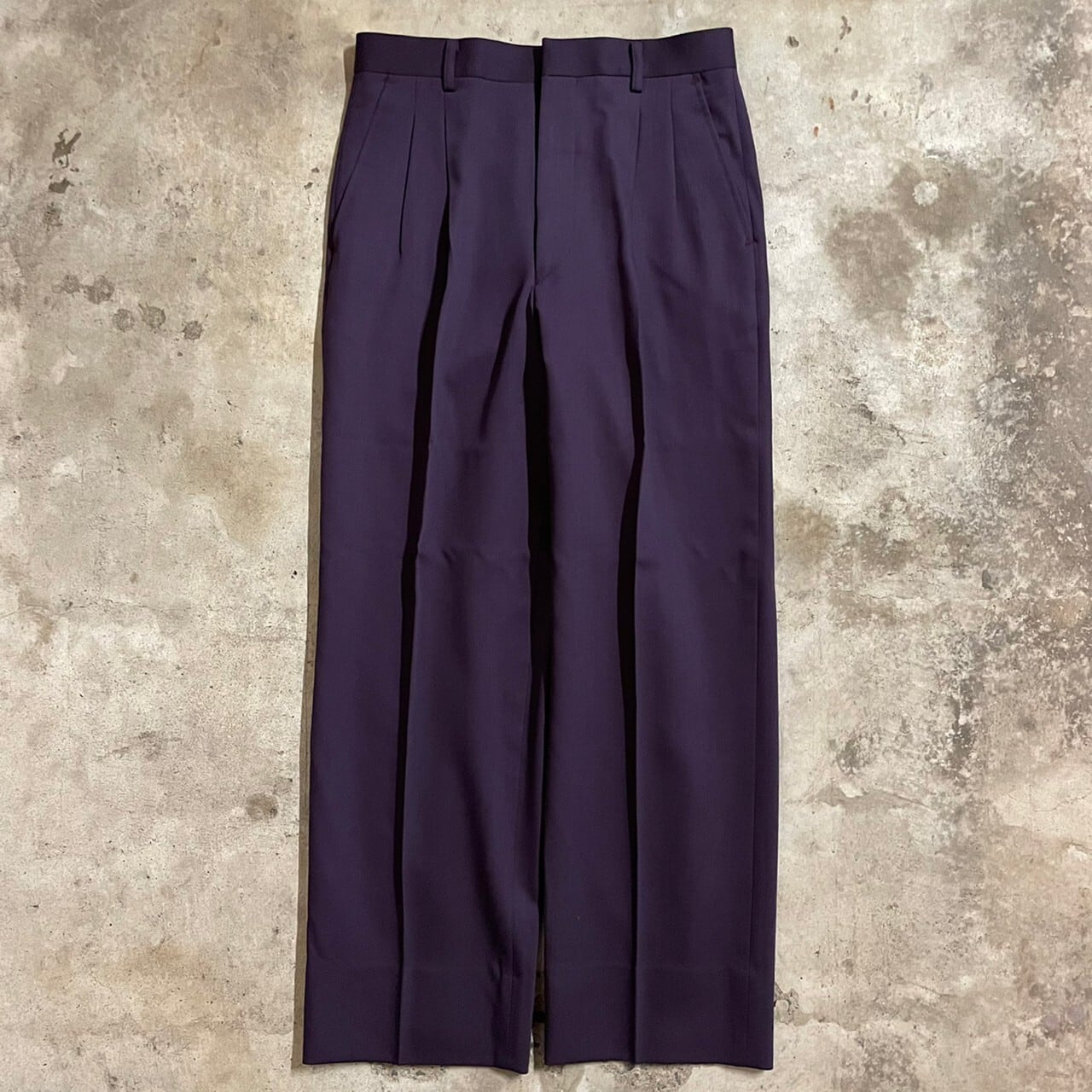 〖vintage〗purple color retro double setup suit/パープル カラー レトロ ダブル セットアップ  スーツ/msize/#0526/osaka | 〚ETON_VINTAGE〛 powered by BASE