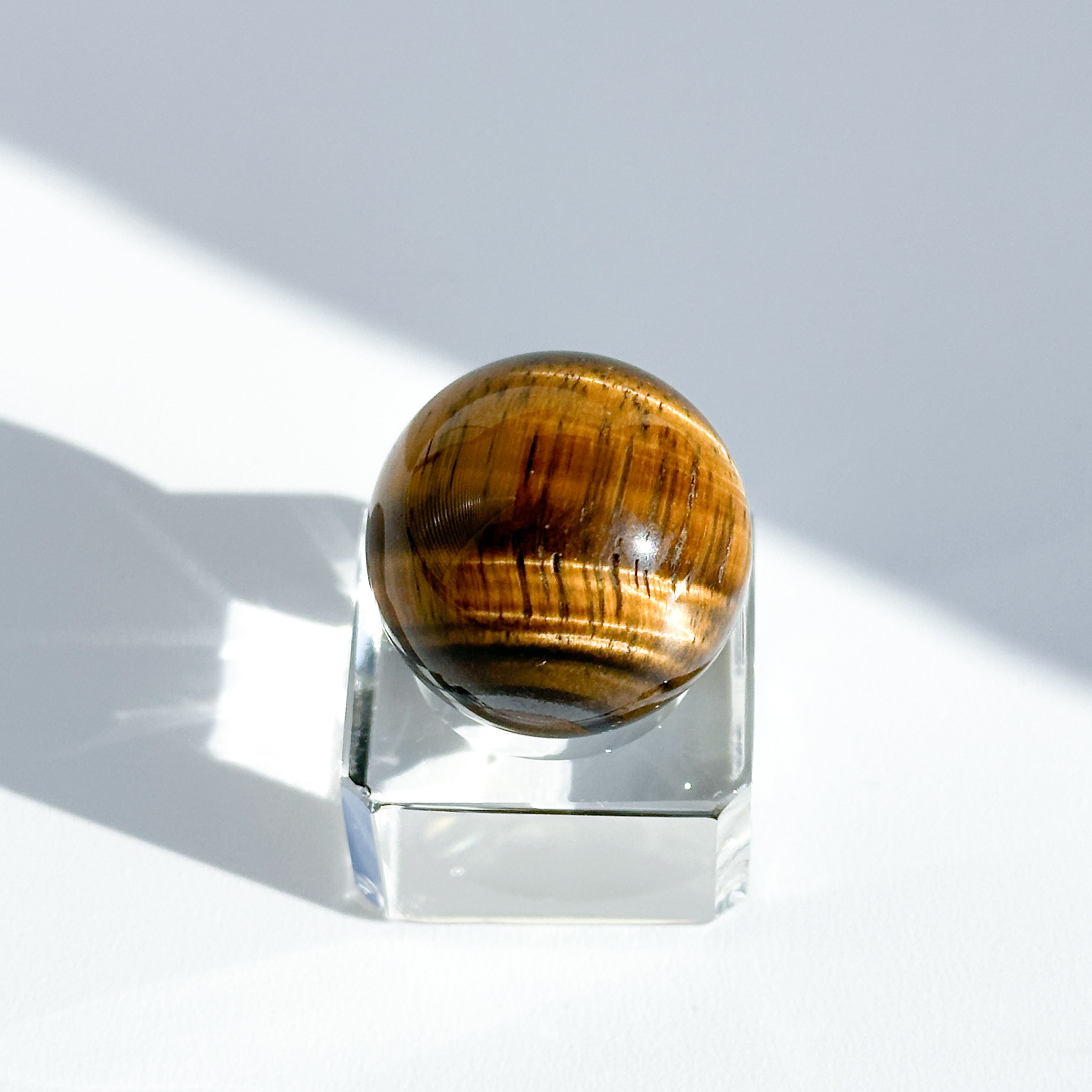 タイガーアイ スフィア（丸玉）41◇ Tiger's eye ◇天然石・鉱物