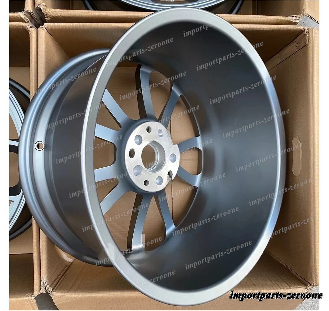 20インチ 鍛造 サテン プラチナ スタイル ホイール ポルシェ