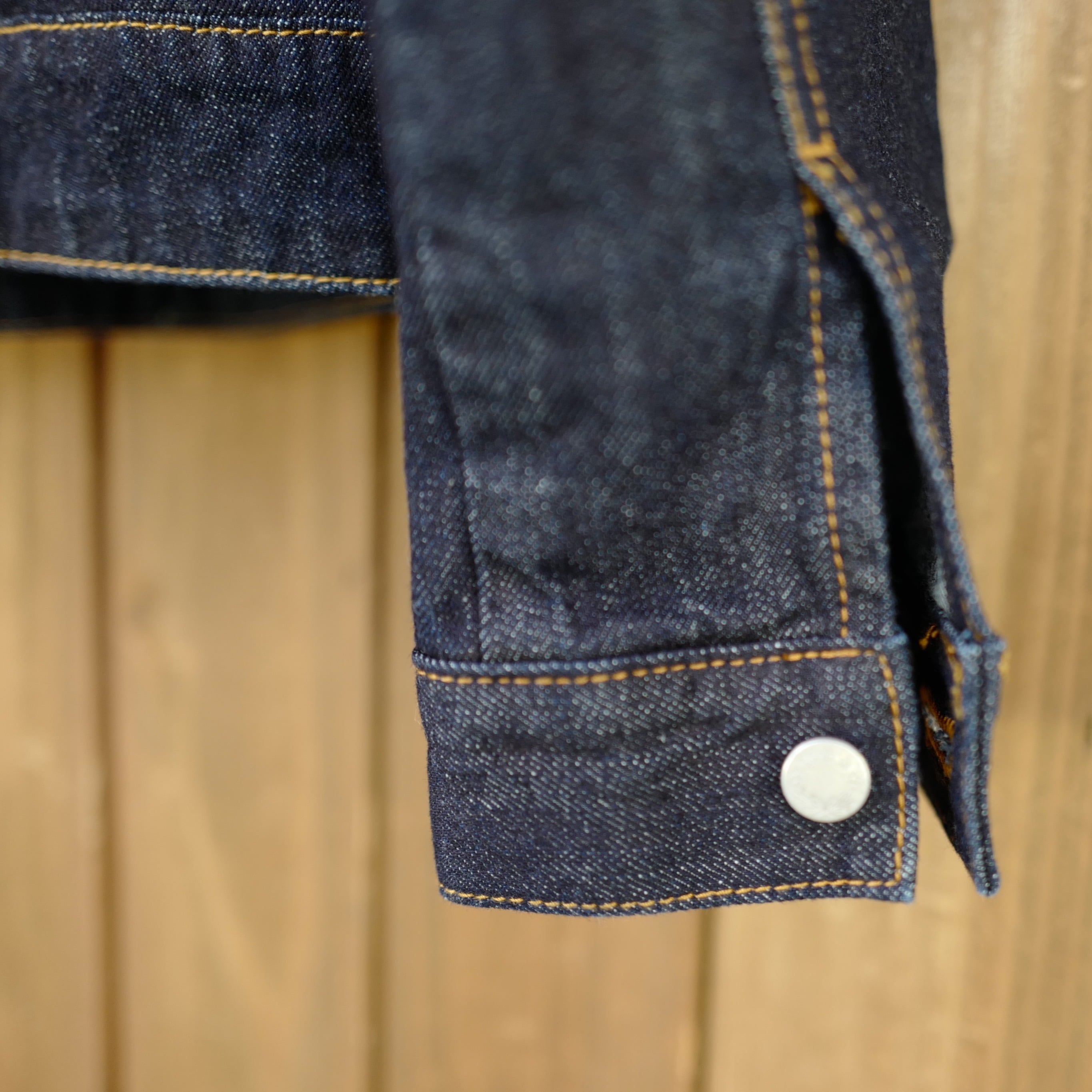 Si-Si-Si comfort｜BASIC DENIM JACKET（Gジャン）-one wash / indigo
