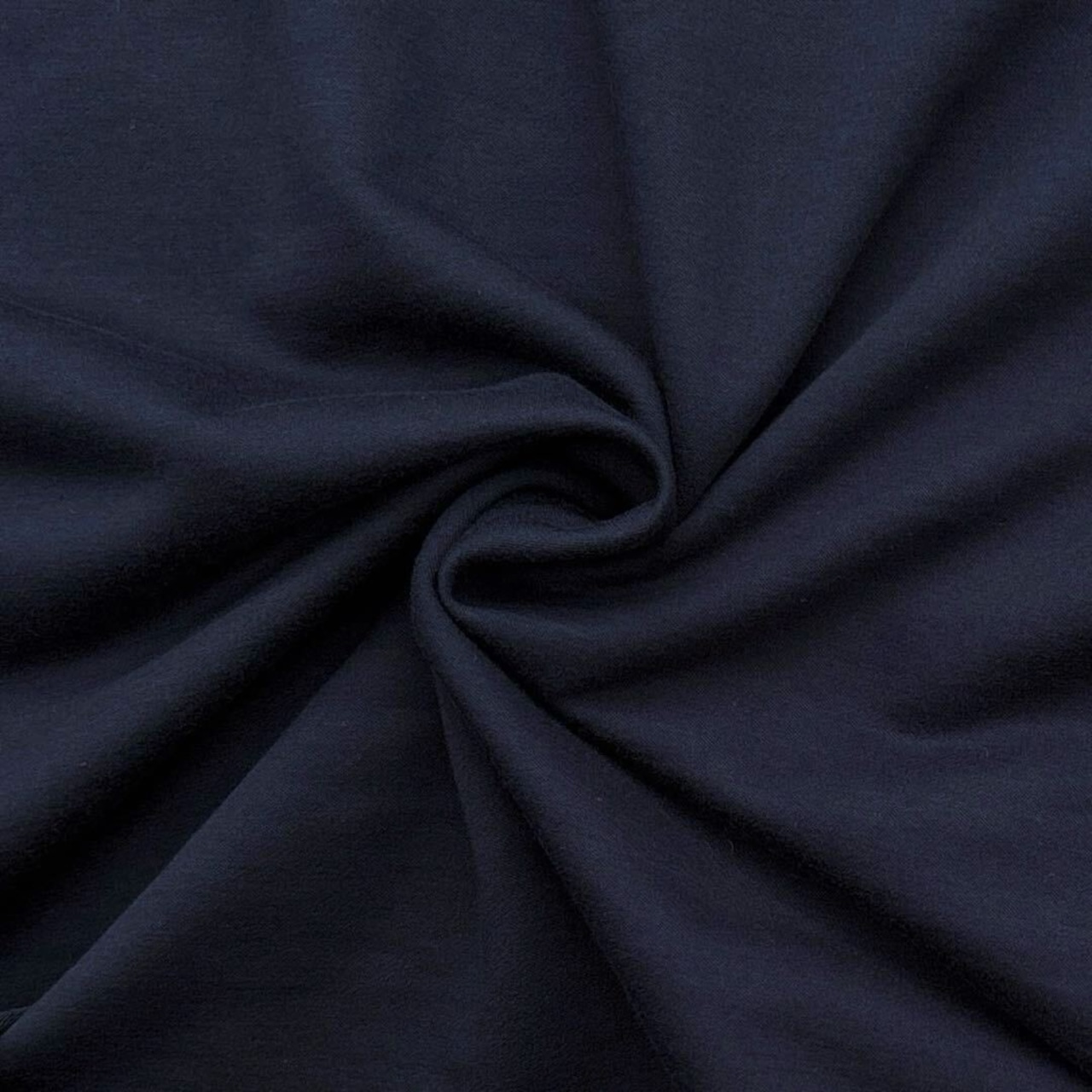 ★TC514◆2m◆綿ポリウレタン混裏特殊編みニット生地◆くすみネイビー系