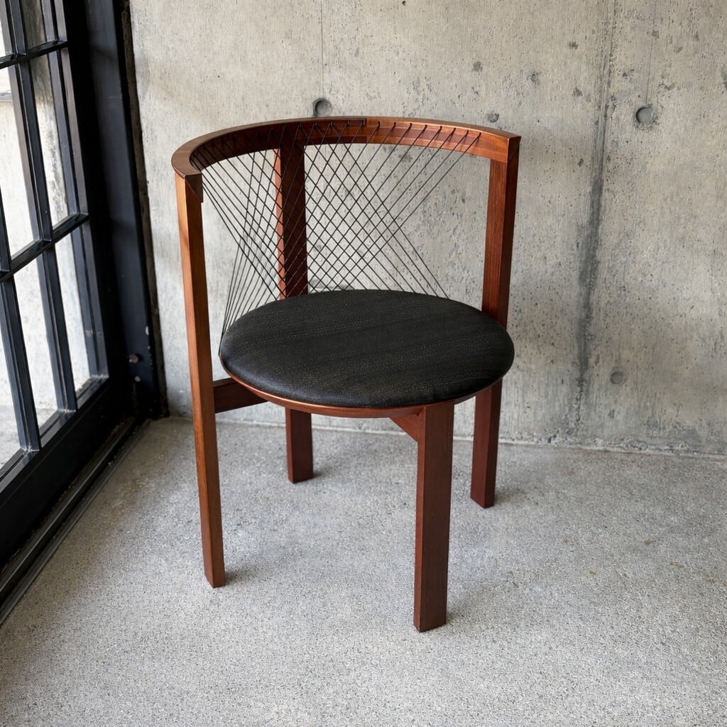 【Vintage】String chair by Niels Jørgen Haugesen