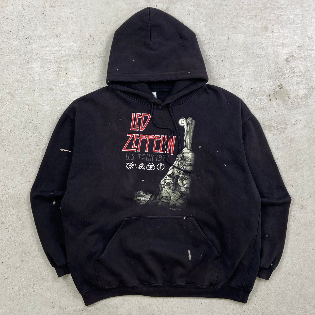00年代 LED ZEPPELIN レッドツェッペリン スウェットパーカー バンド 