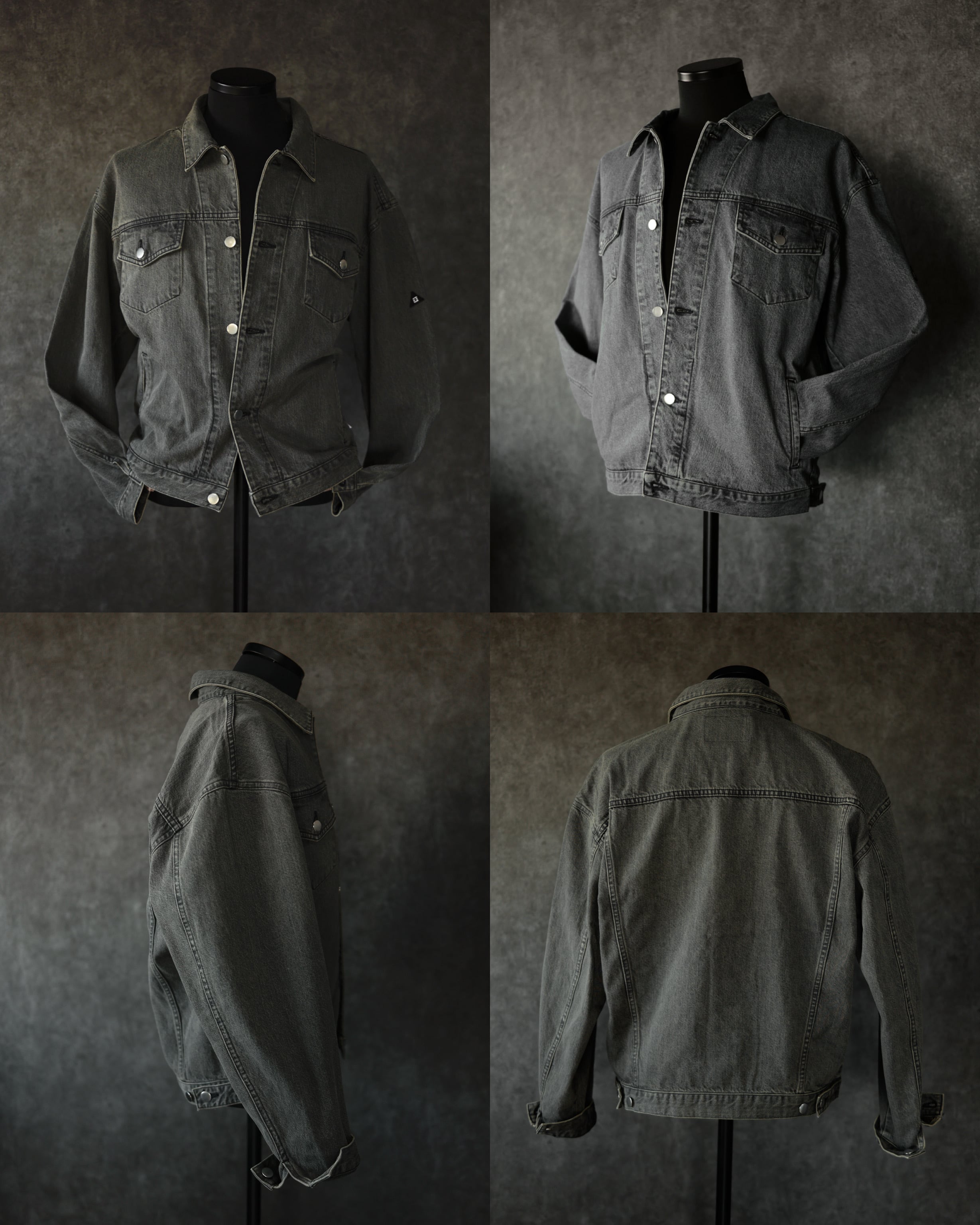KV-571】Okayama Denim Vintage Over Jacket【オーバーシルエット