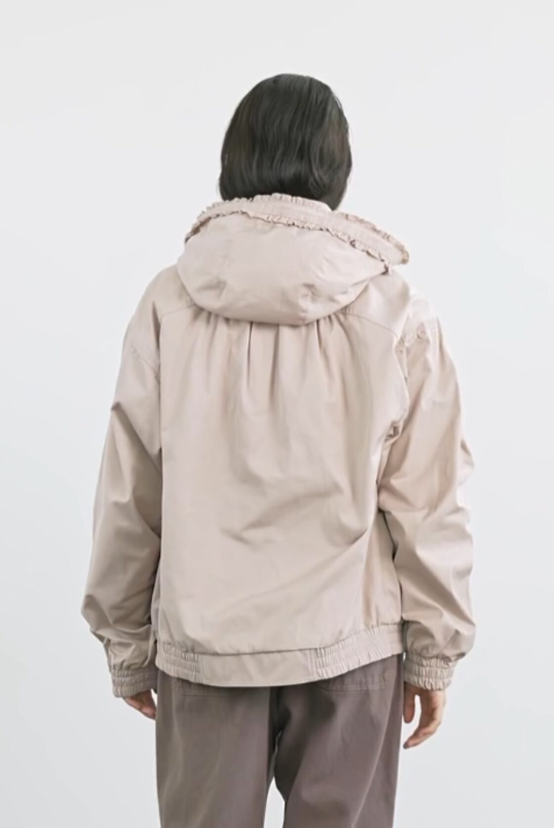 MSCHF] BONNET HOODIE JACKET_PINK BEIGE ミスチーフ 正規品 韓国 
