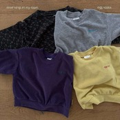 【取寄】EGG TOAST |エッグスウェットMTM(ワッフルフラワー)|秋服|韓国子供服|26/AT