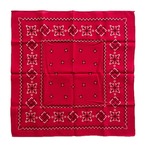 【Good】60s RN32557 フルール・ド・リス ヴィンテージバンダナ