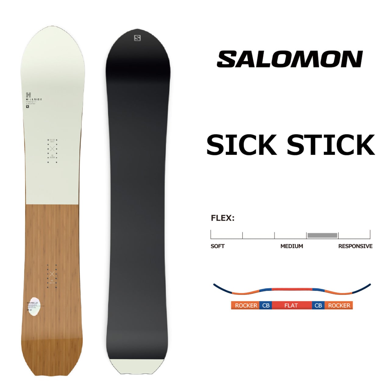 23-24年モデル SALOMON .『 SICK STICK 』. サロモン . シック  
