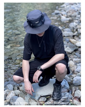 SILENSTORM メッシュポケット付きアウトドアTシャツ