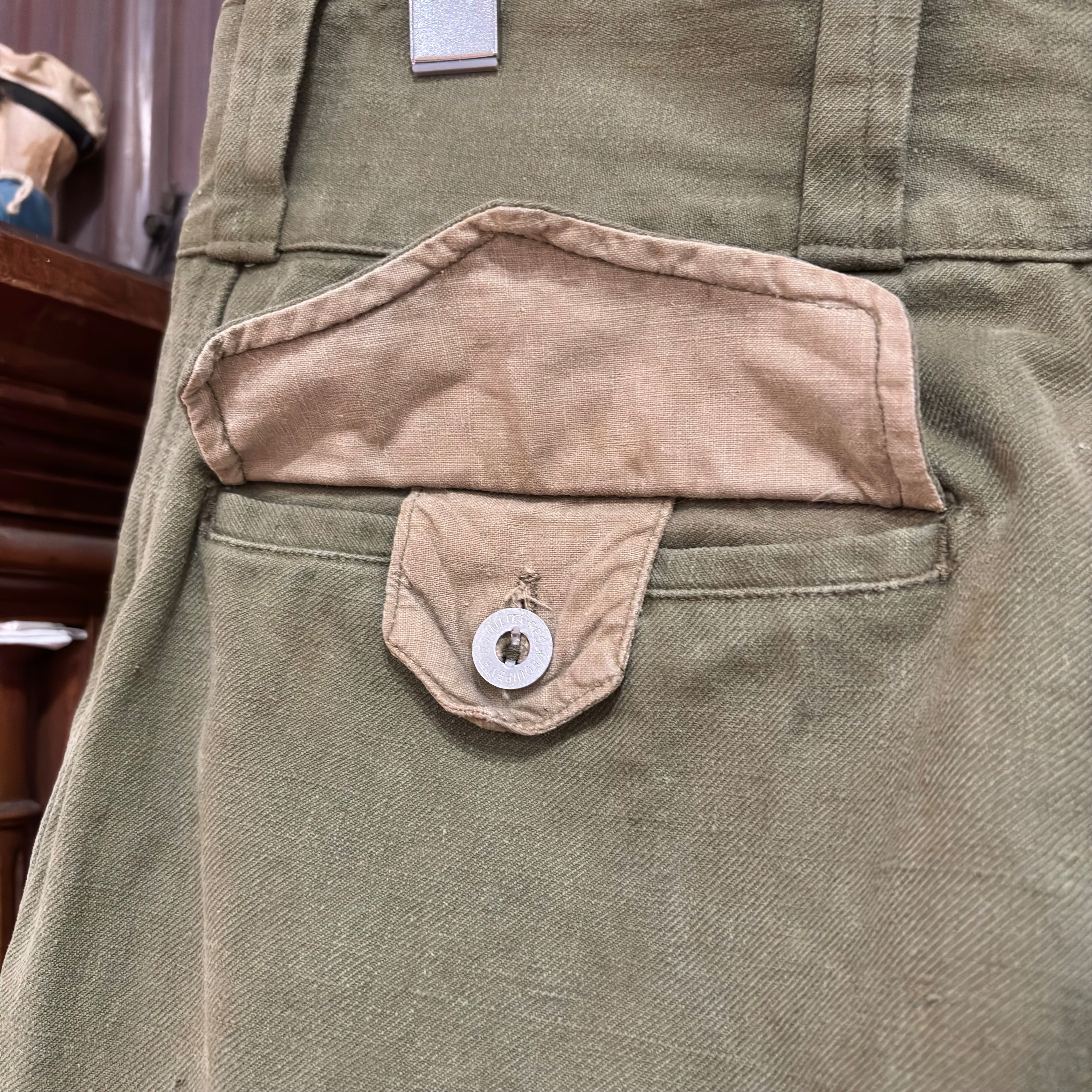 50's FRENCH ARMY M47 TROUSERS EARLY TYPE | STRAYSHEEP ONLINE
