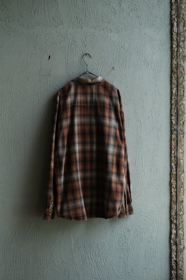 Utah／00's "Powder River OUTFITTERS" western shirt