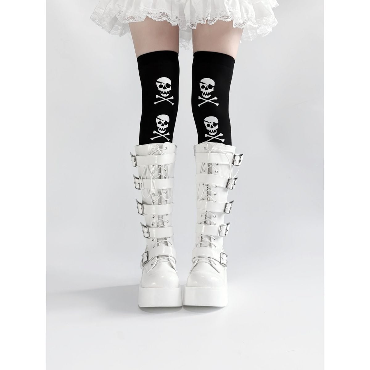 Y2K・サブカルパンク厚底ブーツ | Maiden's Rêve