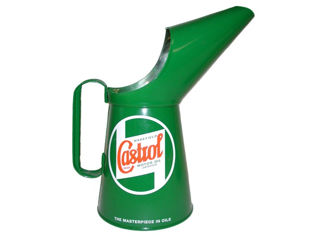 J110 カストロールクラシックオイル オイルジョッキ、クオート（1.1L）サイズ