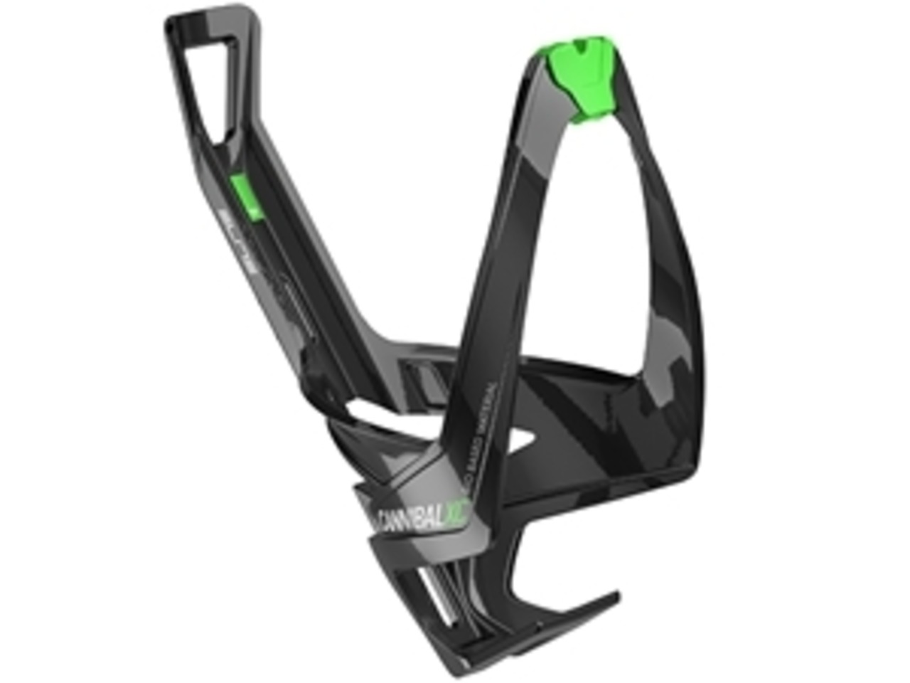 ELITE Cannibal XC BIO BASED ボトルケージ ブラック/グリーン