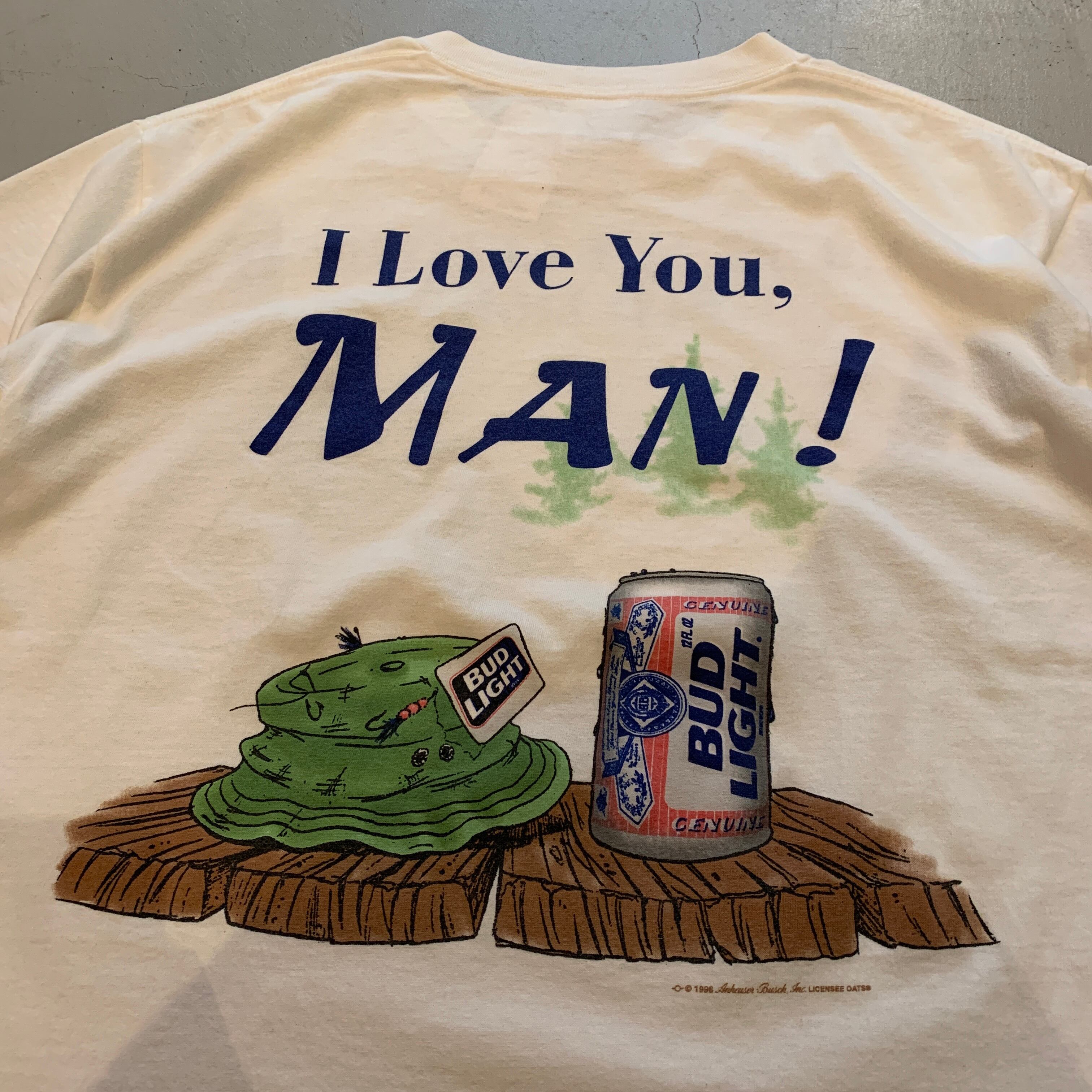 90s BUD LIGHT T-shirt【高円寺店】 | What