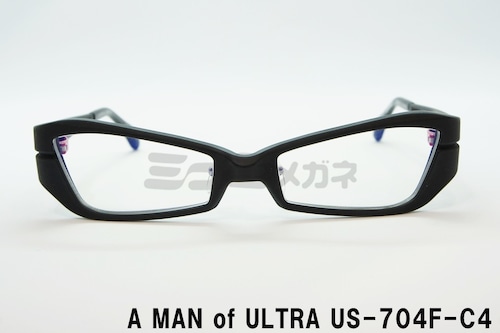 A MAN of ULTRA×BLACK ICE US-704F-C4、ウルトラセブン、メガネ、円谷プロ、ウルトラマン眼鏡、フレーム、アイスラッガー、コラボ、変身、ブルーライトカット、限定商品