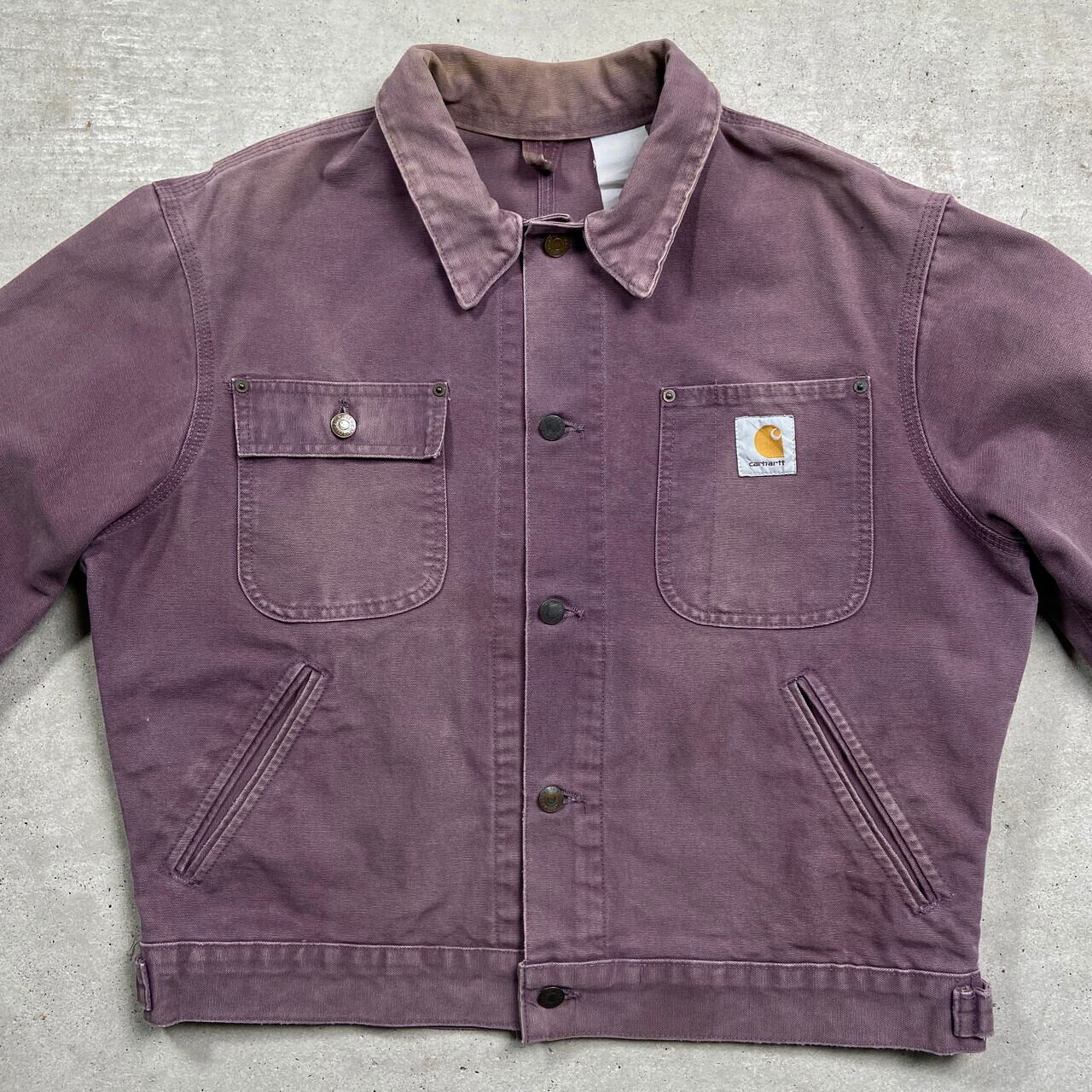 90年代 Carhartt カーハート ガチャポケ ダックジャケット メンズXL